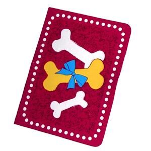 American Girl HAPPY BIRTHDAY CARD Doll Pet Celebration Set Accessory Bone Design